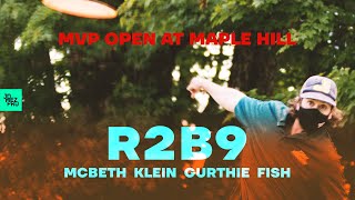 2020 MVP Open at Maple Hill | R2B9 LEAD | Fish, Gurthie, McBeth, Klein | Jomez Disc Golf