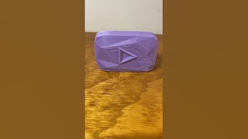 3D Print 100 Subscriber Play Button