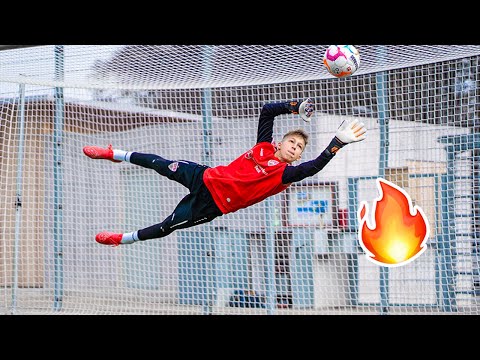 13 Years Old Goalkeeper On Fire 🔥