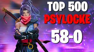 How I Got Top 500 on Psylocke | Marvel Rivals