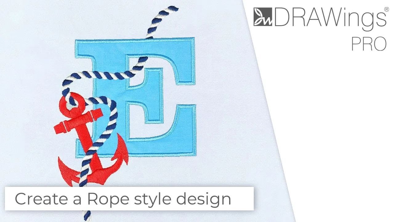 How to craft a Realistic Rope and Nautical Monogram 12 YouTube player