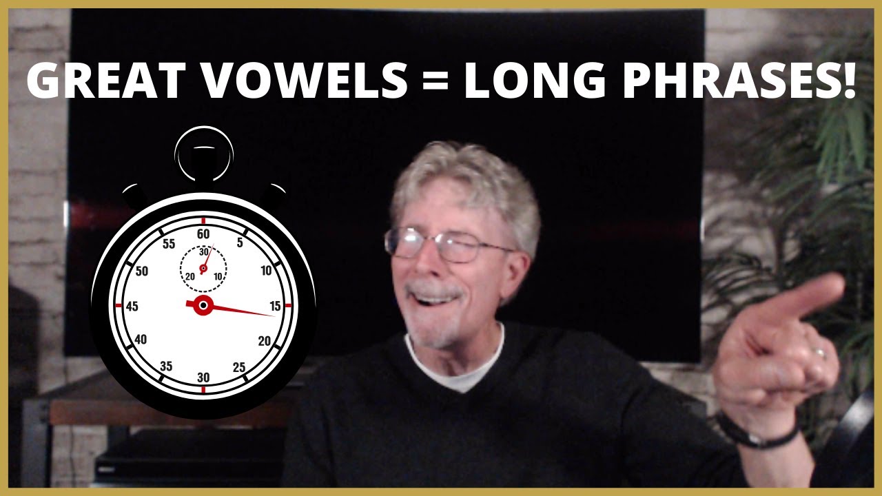HOW TO SING VOWELS AND HOLD NOTES FOREVER! - YouTube