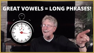 HOW TO SING VOWELS AND HOLD NOTES FOREVER!