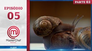 Thumbnail for EP. 05 - 3/5: BOLO DE 4 METROS E ESCARGOTS (25/06/24) | TEMP. 11 | MASTERCHEF BRASIL