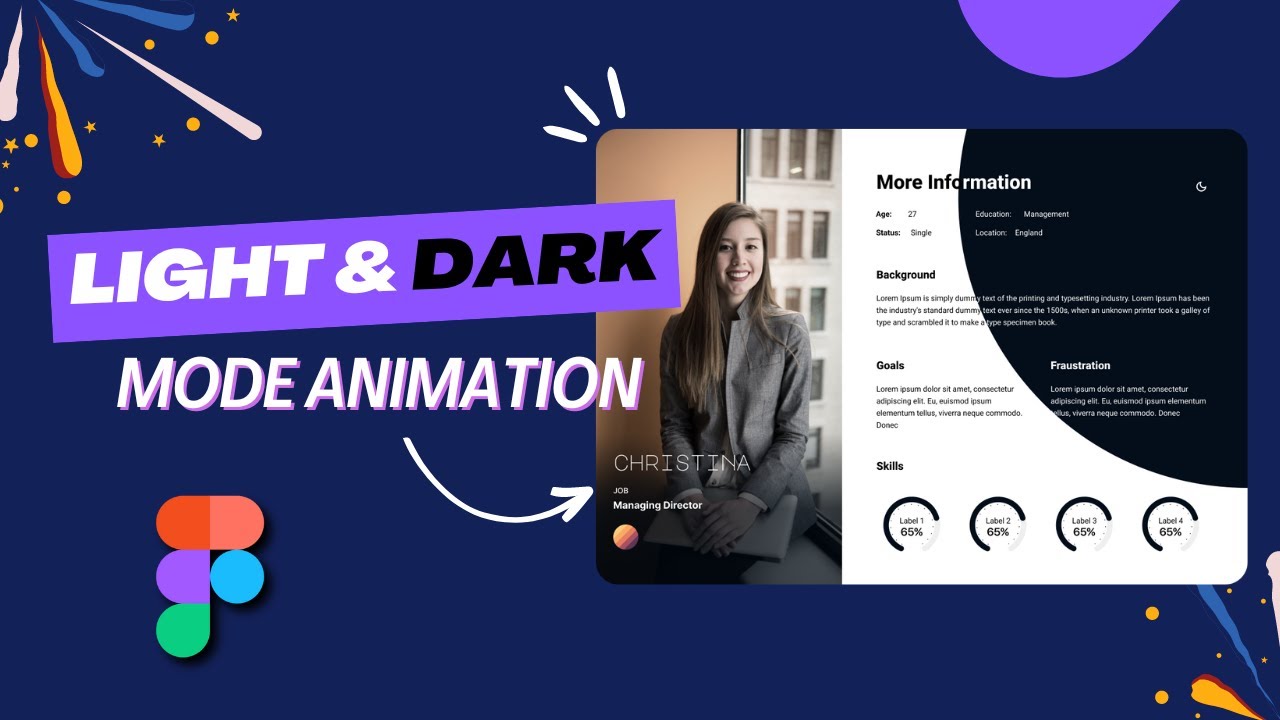 Unveiling the Best Figma Animation in Light & Dark - YouTube