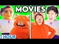 Movies with zero budget funny turning red encanto disney pixar  more lankybox 1 hour