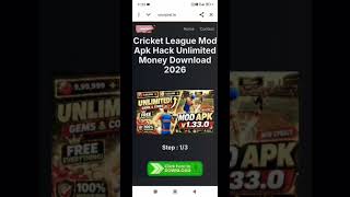 cricket league mod menu new update #cricket #cricketleague