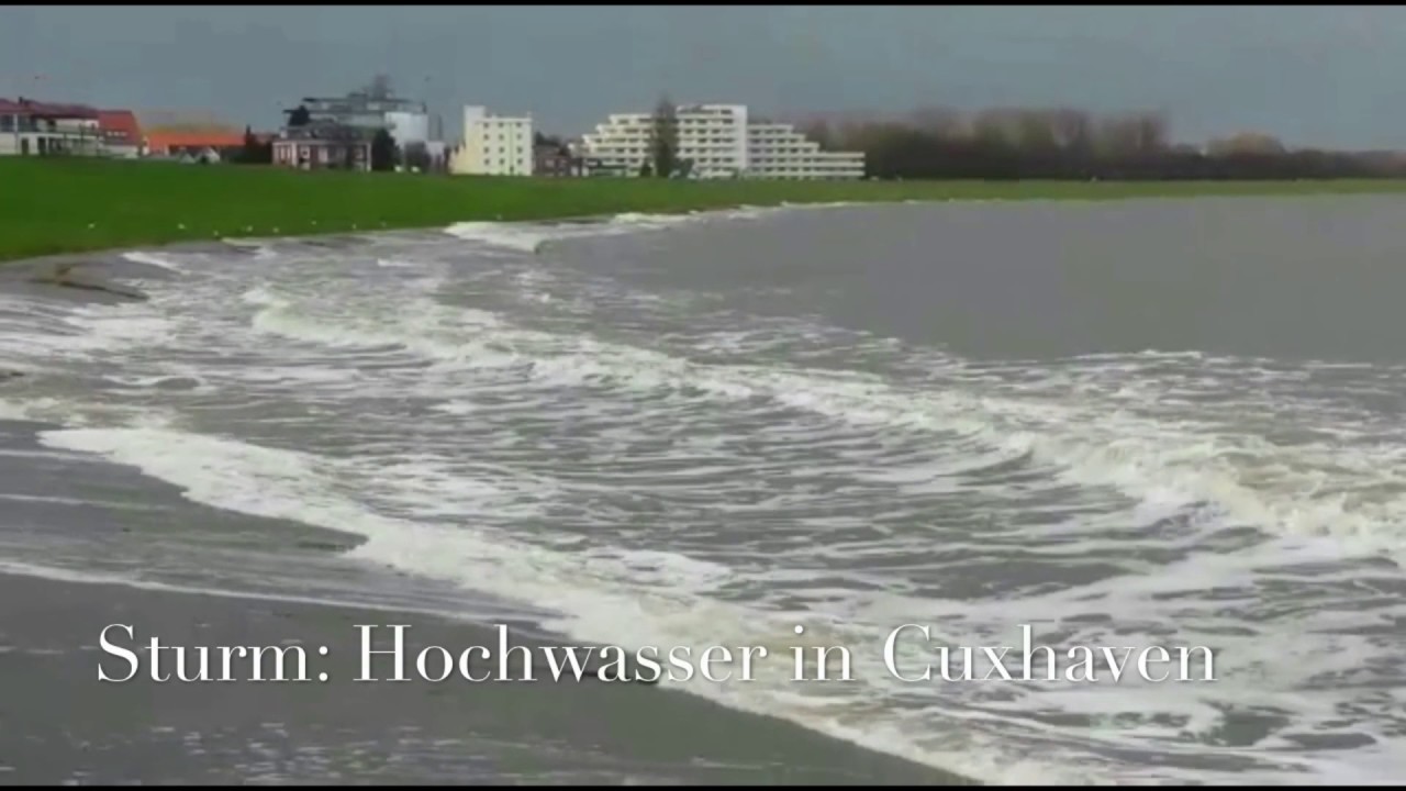 Sturm In Cuxhaven 26 12 16 Cuxhavener Nachrichten Niederelbe Zeitung Youtube