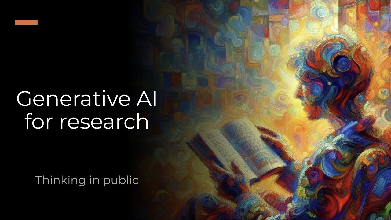 Generative AI for research - YouTube