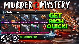 OP MURDER MYSTERY 2 DUPE SCRIPT! | DUPE KNIFE🗡️ | DUPE GUN🔫