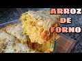 ARROZ DE FORNO , CREMOSO SIMPLES e FÁCIL , COM SOBRA DE ARROZ