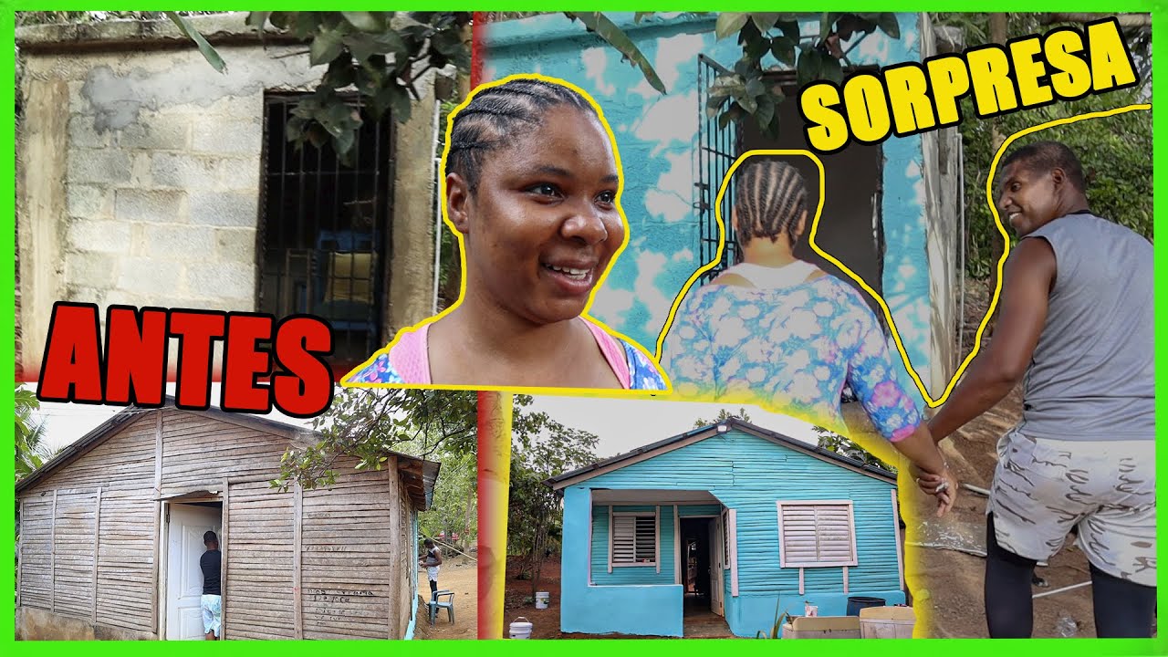 A Sibelis Le Compramos Televisor, Cama, Le Pintamos Su Cerda Y La Casa De Su Mama. Fue Una Sorpresa.