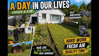 🌿 A Day in the Life of Father & Son Gardeners🌿