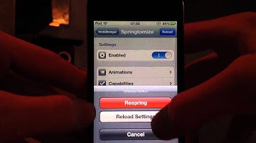 Springtomize 2 Full Review iOS 5 iPod Touch 4G, iPhone 4 BEST Cydia TWEAKS 2011!