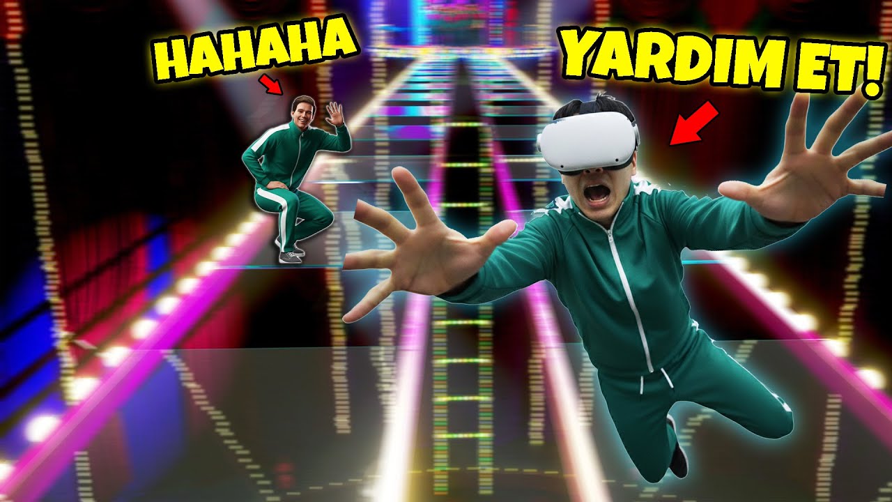 VR’da Squid Game Cam Köprü Oynadık - BONELAB