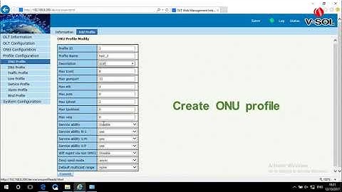 Access to Internet by Static (V2801RG ) on VSOL OLT From WEB