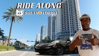 RIDE ALONG (A1A) COLLINS AVE & OCEAN DRIVE| MIAMI-DADE/ BROWARD COUNTY FLORIDA