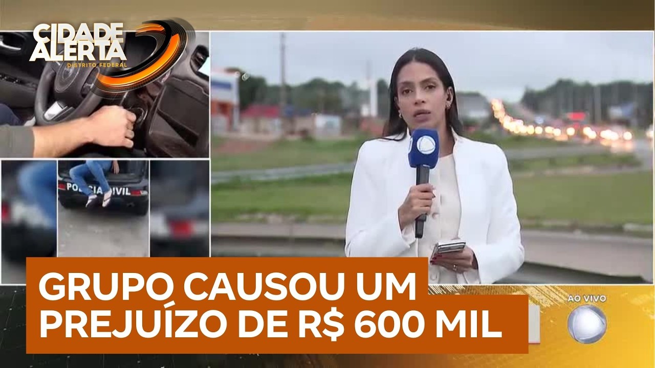 Polícia prende suspeitos de aplicar golpe do falso orçamento em oficinas no DF | Cidade Alerta DF