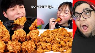 The CRUNCHIEST Mukbangs On The Internet | Reaction