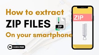 How to Extract ZIP files on your android phone// #filemanagement