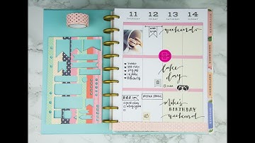 PWM Happy Planner [Stencil & Stickers]]