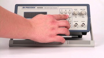 Modelo 4005DDS -- Uma vição geral do Gerador de Função de 5 MHz