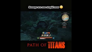 Stomps are a little crazy now! SPINO - Path of Titans Gondwa Official #pathoftitans