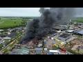 Grote brand autobedrijf Wilhelm Schagen