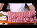 1년에 1++ 한우 1000마리를 발골하는 한우 전문점? 숯불 한우구이, 대왕 도끼 생갈비, Amazing Korean butcher, Grilled Best Korean Beef