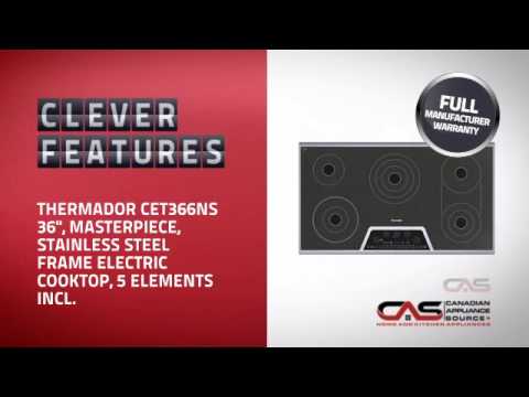 Thermador Cet366ns Cooktop Youtube