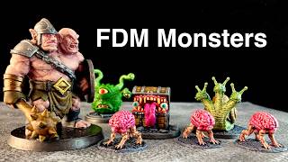FDM Printed Monsters