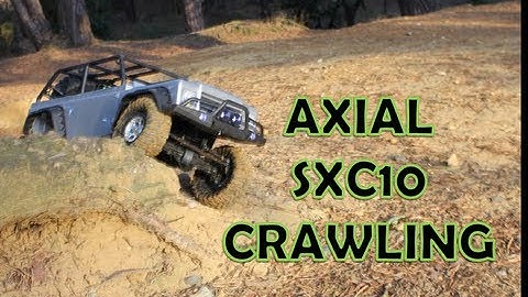 Axial SCX-10 Dingo First Run Raw Footage No Music
