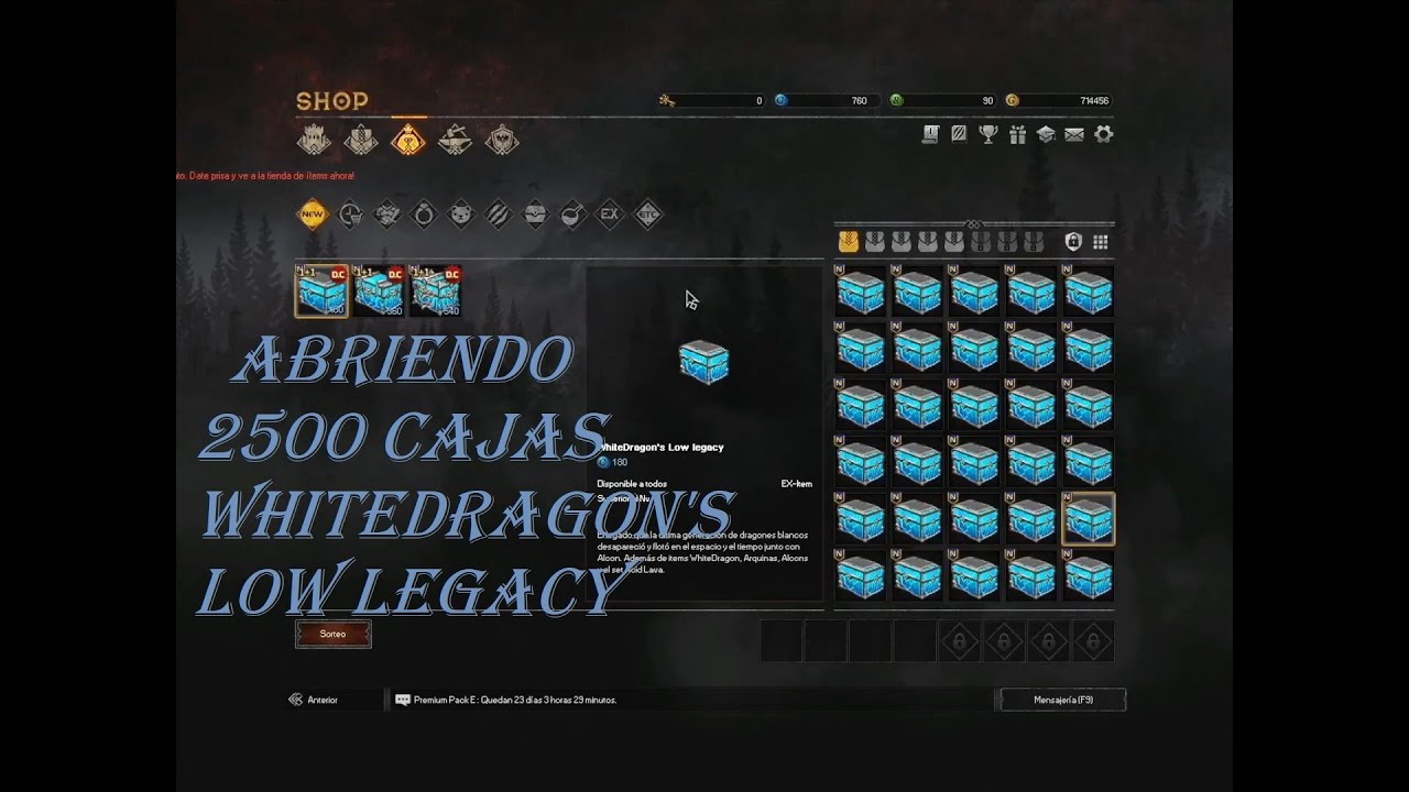 Rakion Latino - Abriendo 2500 WhiteDragon's Low Legacy