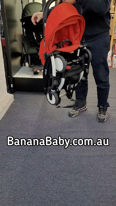 how to open the Babyzen Yoyo travel stroller at bananababy.com.au