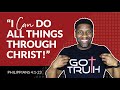 Philippiens 4   je peux faire toutes choses par le christ 