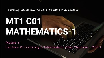 Continuity & Intermediate Value Theorem | Part 1-Mod 3-Section 3.1 -1st Sem BSc |Complementary Maths