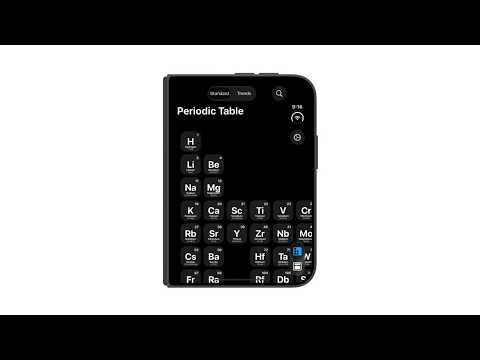 Video thumbnail: Periodic Table Chemistry: the element card beside the table