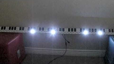 Controlling DMX-Driven RGB Nodes with MIDI Note Messages