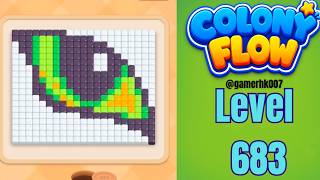 Colony Flow Level 683 Walkthrough Solution 