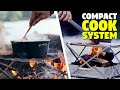 This Portable Cook System Turns Your Campfire Into a Mini Kitchen!