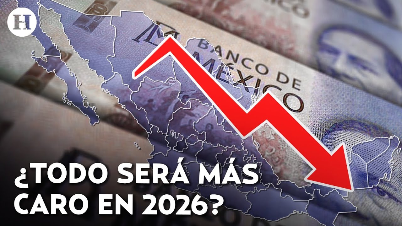 ¿Menos empleo y más inflación? Estas son los problemas que enfrentará la economía mexicana en 2026