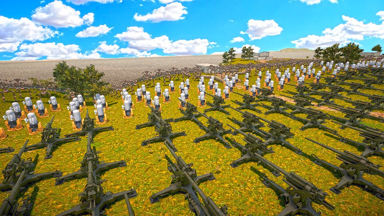 6 MILLION CENTAUR ZOMBIES Vs HUMANITIES COMBAT FORCES  | Ultimate Epic Battle Simulator 2