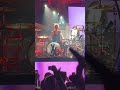 MGK drumming to "Shout at the devil" Motley Cruë PDX 6/26/19