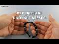 Einfacher Und Sicherer Knoten Für Elastisches Band Verschluss Armband