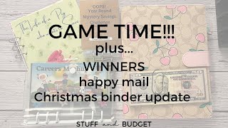 It's Game Time! | New Challenges | Winners | Happy Mail | A5 Binder Launch Update