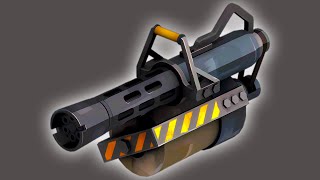 TF2 Heavy Giant Nail Gun