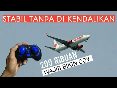 Mainan RC/Remot Control Pesawat Super Aerobus. 