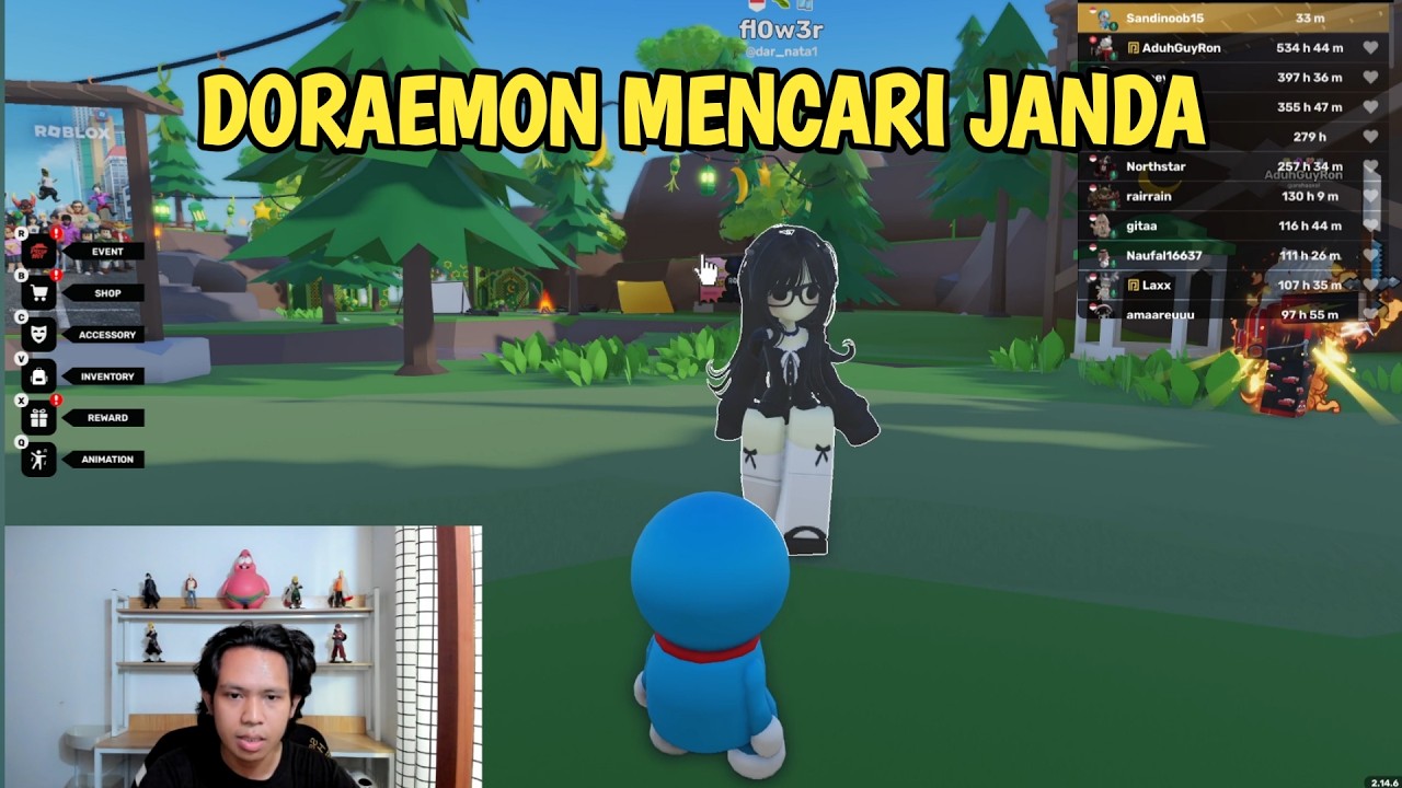 KETIKA DORAEMON MENCARI JANDA DI ROBLOX | ROBLOX INDONESIA