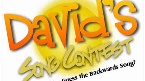 Backwards Christmas Song Contest