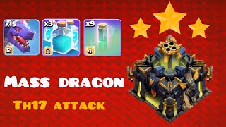 Best TH17 DRAGON Attack Strategies 2025 | All Dragon Armies Tested in Clash of Clans